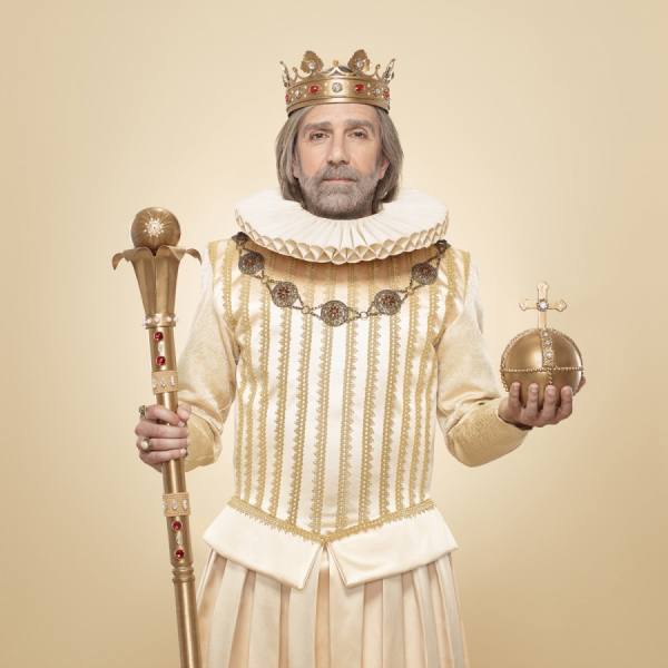 Photograph Felix Reed Chess Portraits White King on One Eyeland